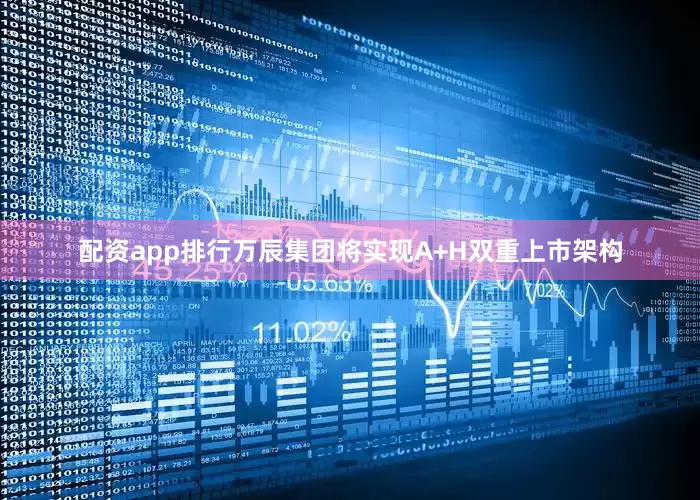 配资app排行万辰集团将实现A+H双重上市架构